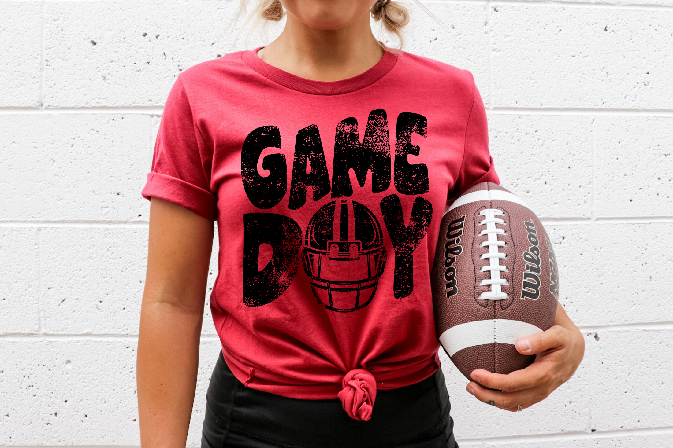 Game Day Football Helmet Printed - Adult & Kids T-Shirts, Sweatshirts & Hoodies apparel design preview 1