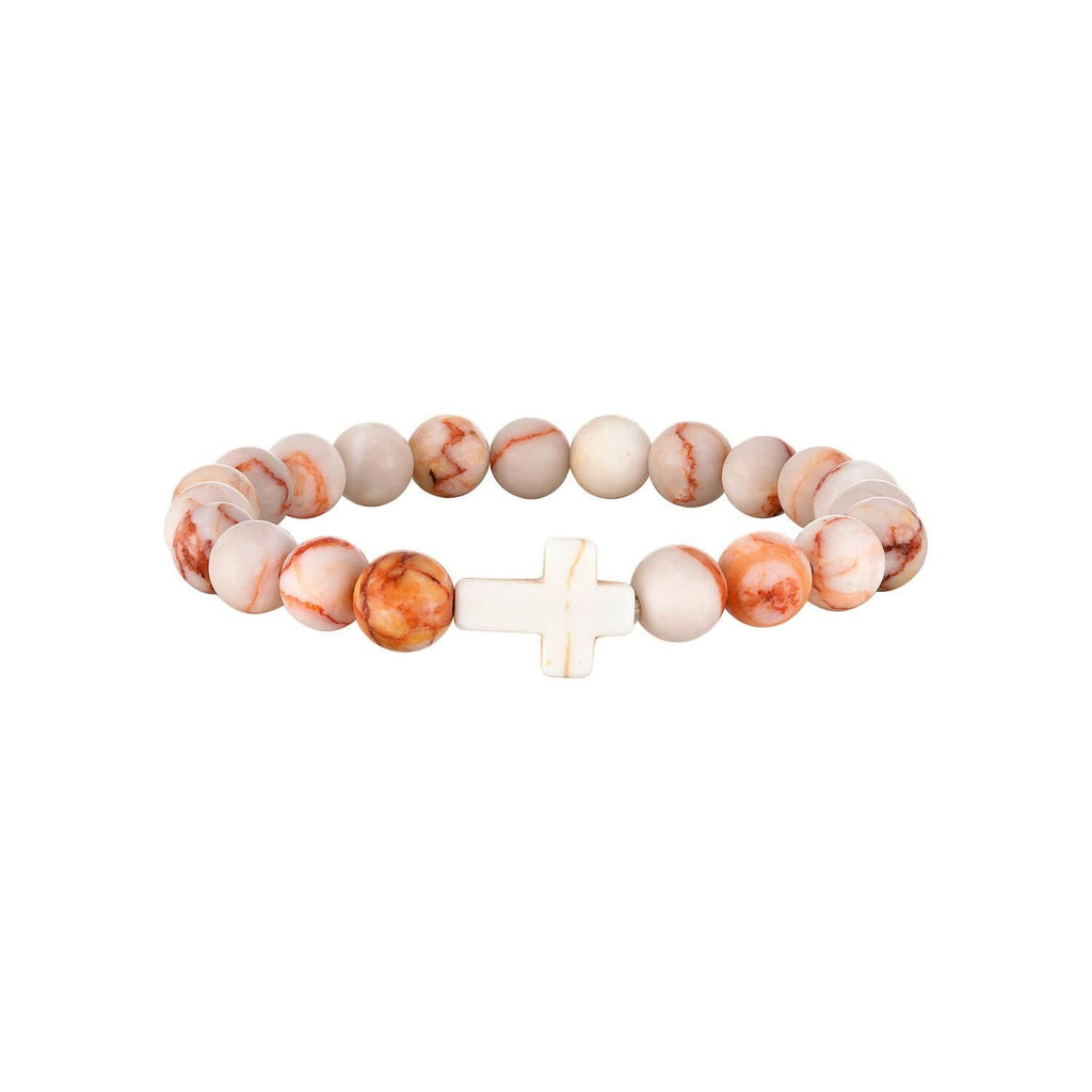 Bold Faith Stone Bracelet - Adult & Kids T-Shirts, Sweatshirts & Hoodies apparel design preview 1