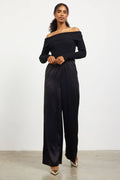 Mixed Media Off the Shoulder Jumpsuit - Adult & Kids T-Shirts, Sweatshirts & Hoodies apparel design preview 1
