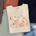 Pumpkin Patch Cats Halloween Comfort Colors - Adult & Kids T-Shirts, Sweatshirts & Hoodies apparel design preview 1