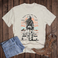 Western Cowgirl Wild and Free Graphic - Adult & Kids T-Shirts, Sweatshirts & Hoodies apparel design preview 1