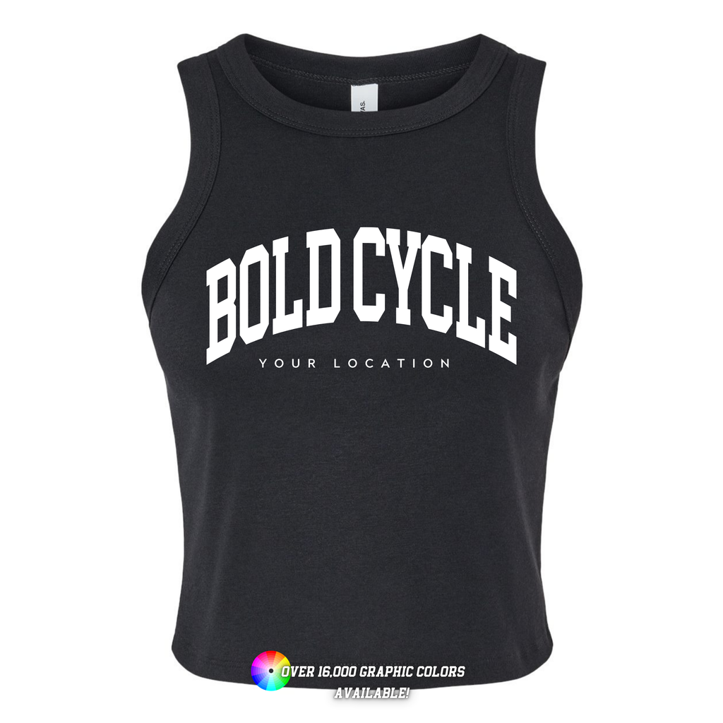 Custom Logo Women's Micro Rib Racer Tank - Adult & Kids T-Shirts, Sweatshirts & Hoodies apparel design preview 1