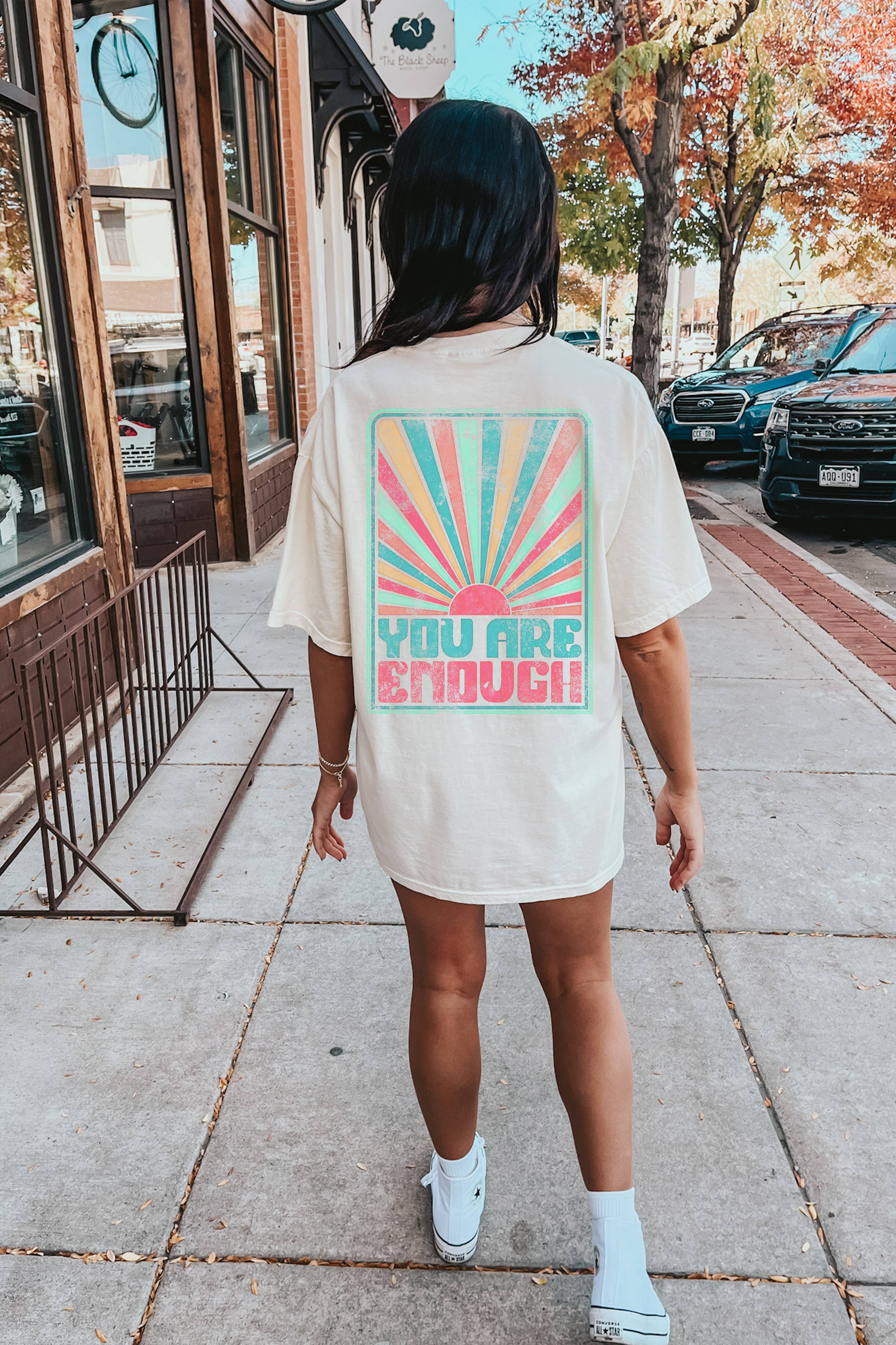 You Are Enough Women's Graphic - Adult & Kids T-Shirts, Sweatshirts & Hoodies apparel design preview 1