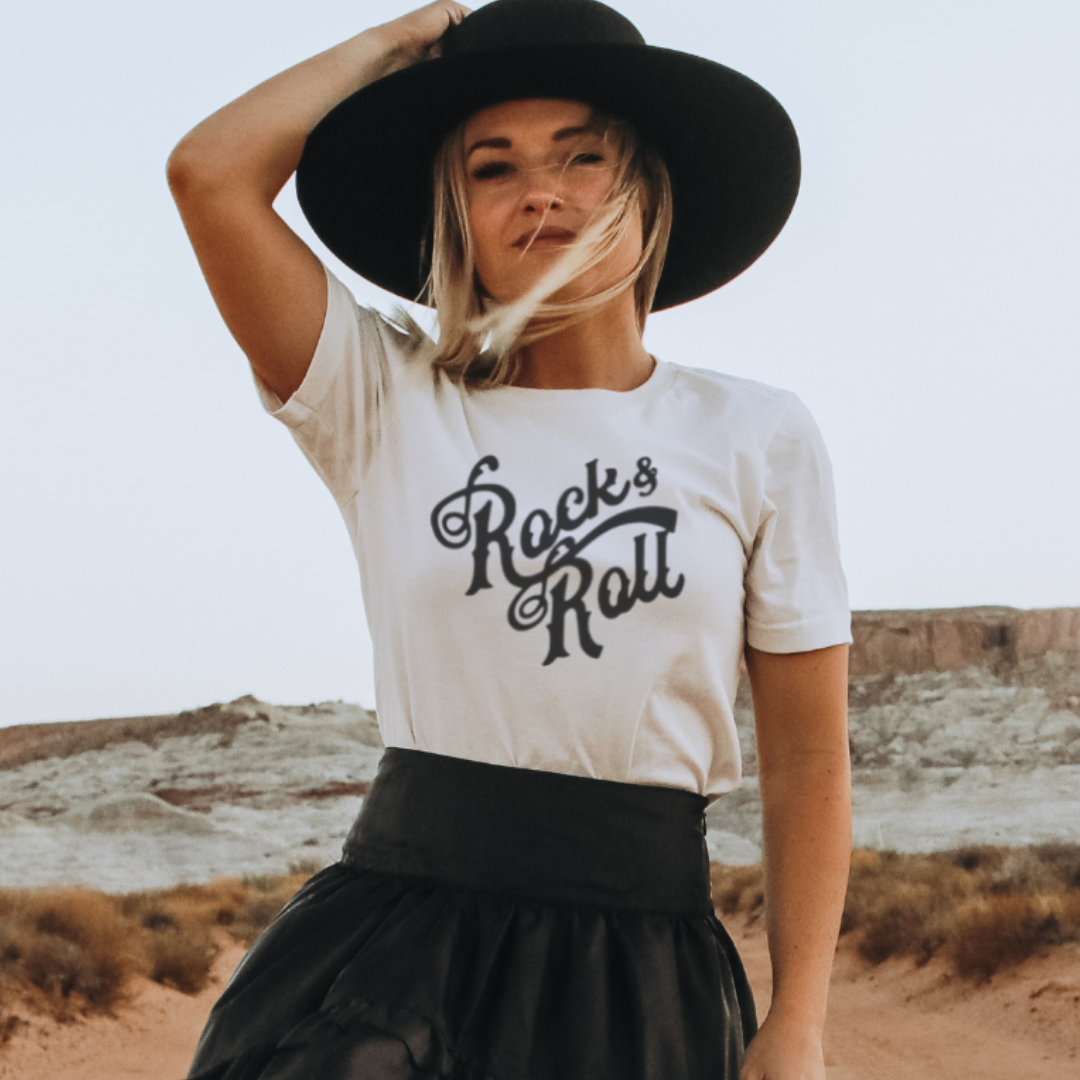 Rock and Roll Graphic - Adult & Kids T-Shirts, Sweatshirts & Hoodies apparel design preview 1