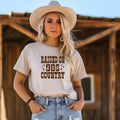 Raised On 90's Country Cream Bella Western Graphic - Adult & Kids T-Shirts, Sweatshirts & Hoodies apparel design preview 1