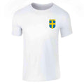 Pop Threads Sweden Soccer T-Shirt - Casual Everyday Wear Men Women - T-Shirt, Sweatshirt, Hoodie