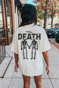 Til Death Graphic Women's in Natural or Ivory - Adult & Kids T-Shirts, Sweatshirts & Hoodies apparel design preview 1