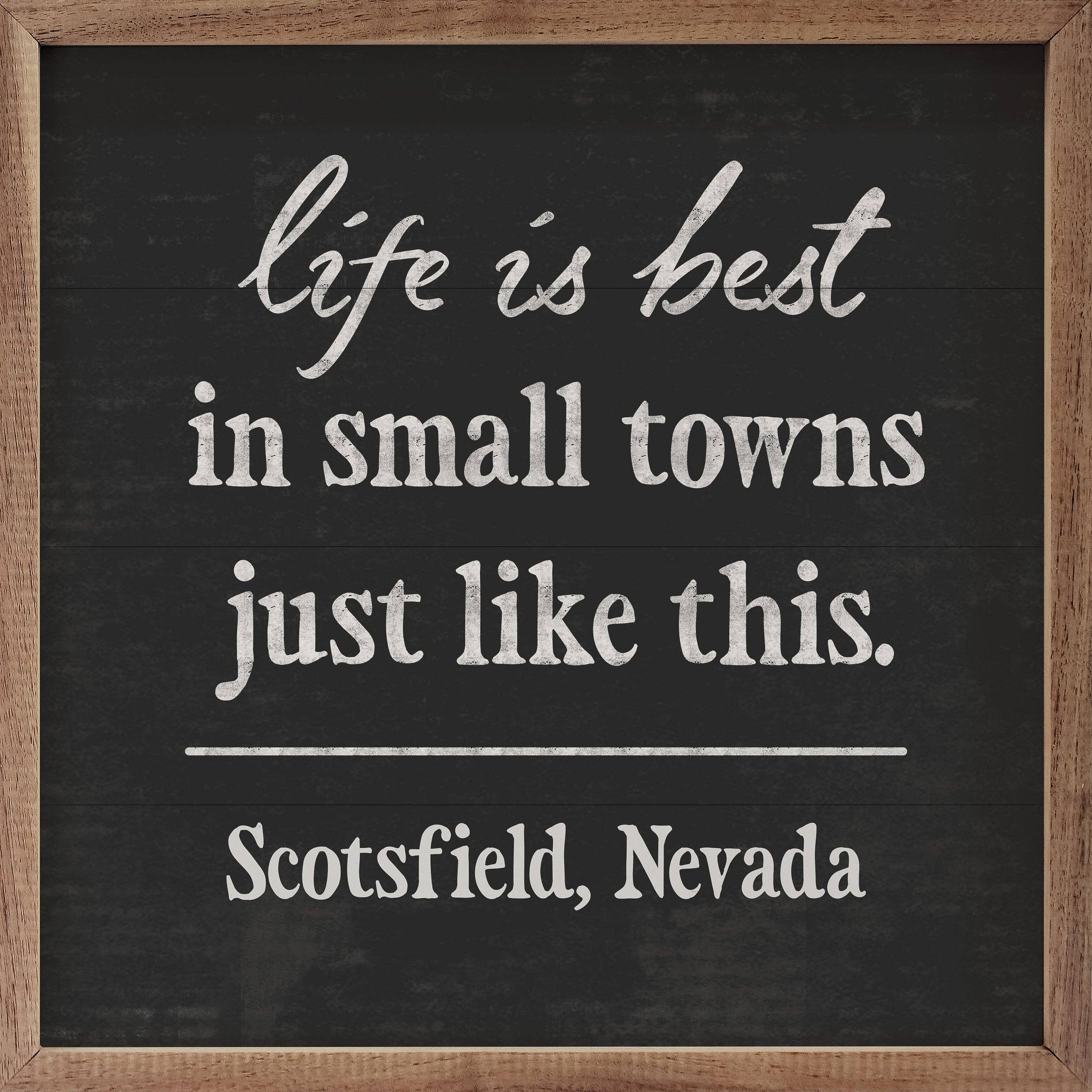 Life Is Best in Small Town Personalized - Adult & Kids T-Shirts, Sweatshirts & Hoodies apparel design preview 1