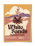 White Sands National Park Poster - Adult & Kids T-Shirts, Sweatshirts & Hoodies apparel design preview 1