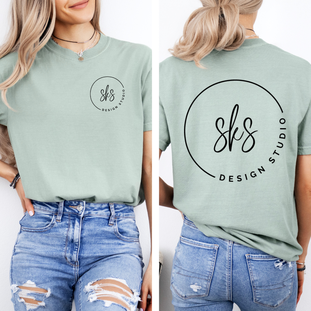 Custom Logo [Comfort Colors] - Adult & Kids T-Shirts, Sweatshirts & Hoodies apparel design preview 1