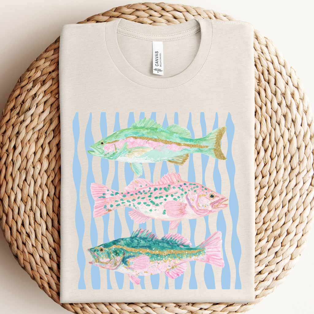 Beach Sea Trio Graphic - Adult & Kids T-Shirts, Sweatshirts & Hoodies apparel design preview 1