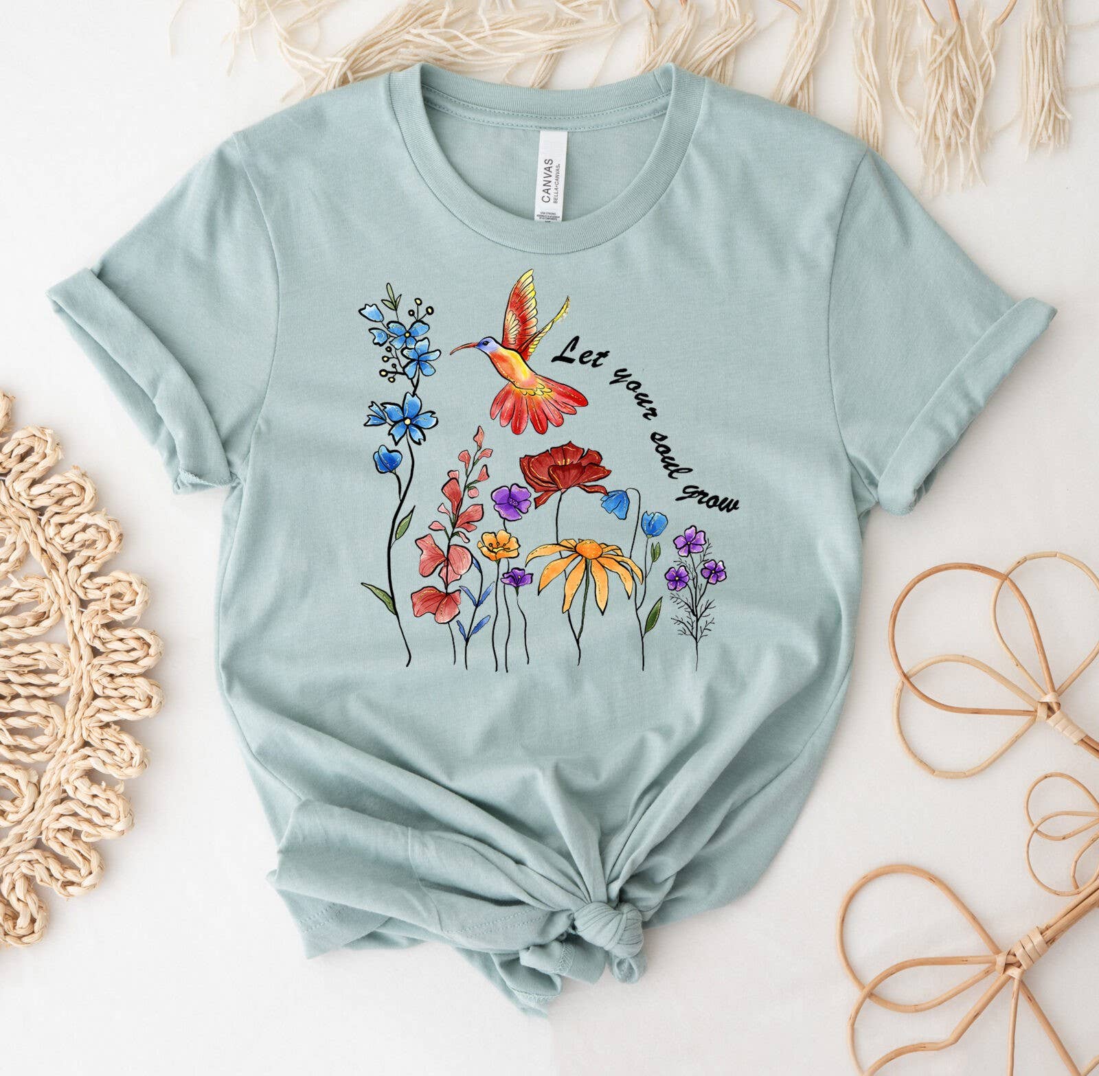 Let Your Soul Grow - Adult & Kids T-Shirts, Sweatshirts & Hoodies apparel design preview 1