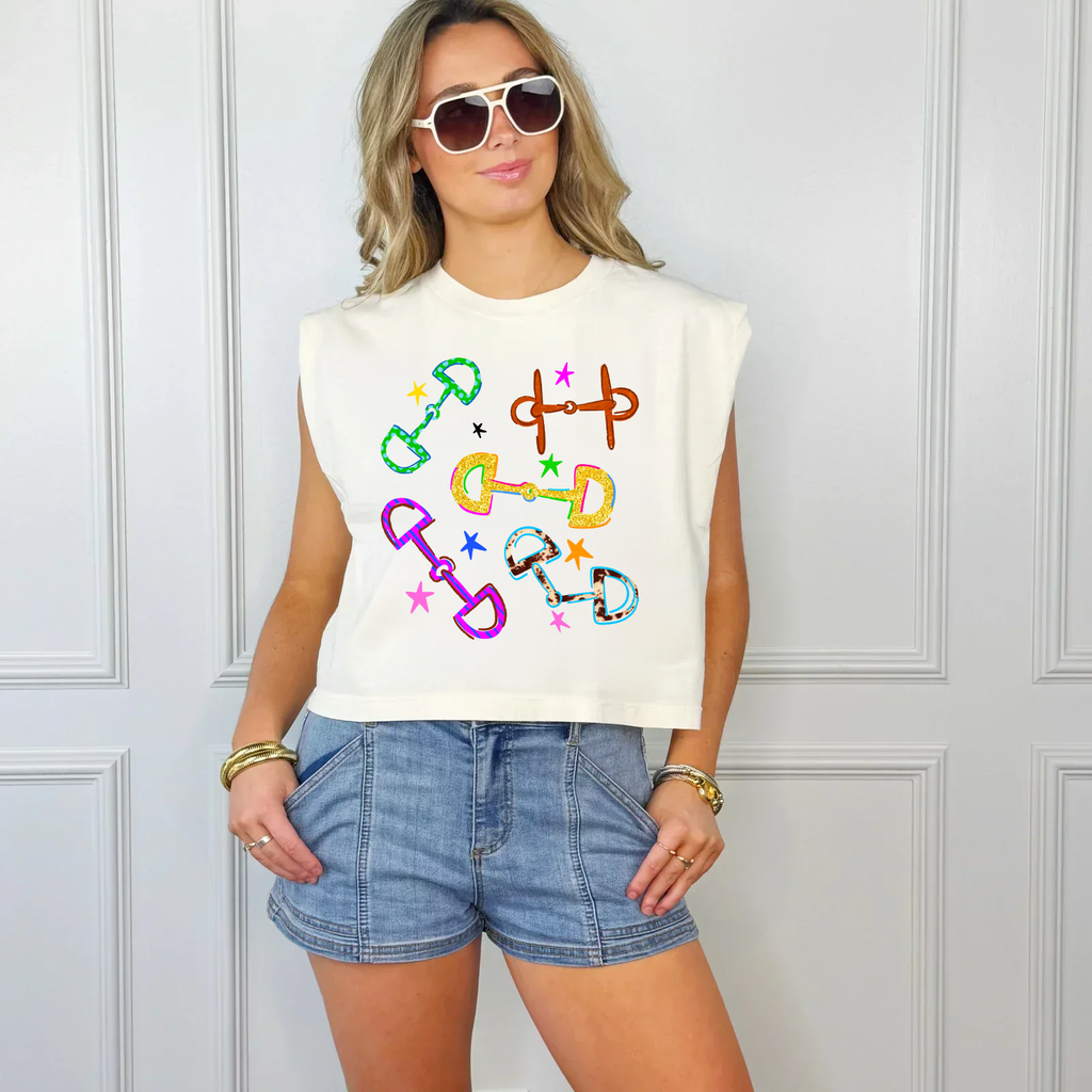 Horse Bit Tank - Adult & Kids T-Shirts, Sweatshirts & Hoodies apparel design preview 1