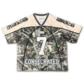 Consecrated Jersey Cream/Woodland Camo (Oversized - Adult & Kids T-Shirts, Sweatshirts & Hoodies apparel design preview 1