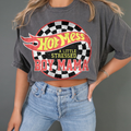 Hot Mess A Little Stressed Mama Comfort Color Graphic - Adult & Kids T-Shirts, Sweatshirts & Hoodies apparel design preview 1