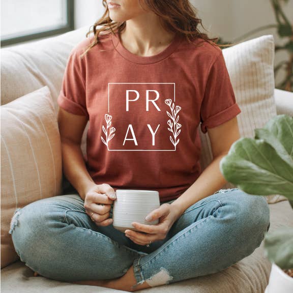 Pray Heather Clay - Adult & Kids T-Shirts, Sweatshirts & Hoodies apparel design preview 1