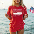 God Bless America Red 250th Celebration Faith Graphic - Adult & Kids T-Shirts, Sweatshirts & Hoodies apparel design preview 1