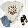 Vintage Basketball Mama - Adult & Kids T-Shirts, Sweatshirts & Hoodies apparel design preview 1