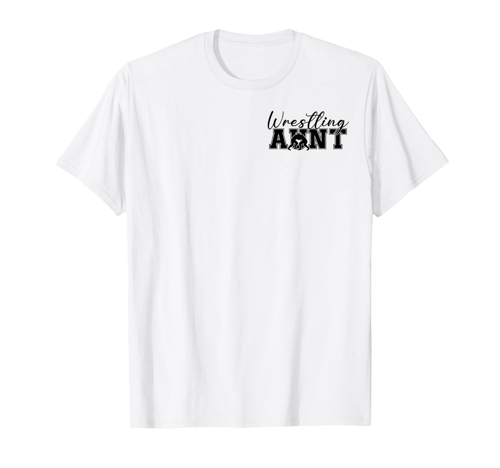 Wrestling Aunt My Heart Is That Mat T-Shirt - Aesthetic Graphic Unisex - T-Shirt, Sweatshirt, Hoodie