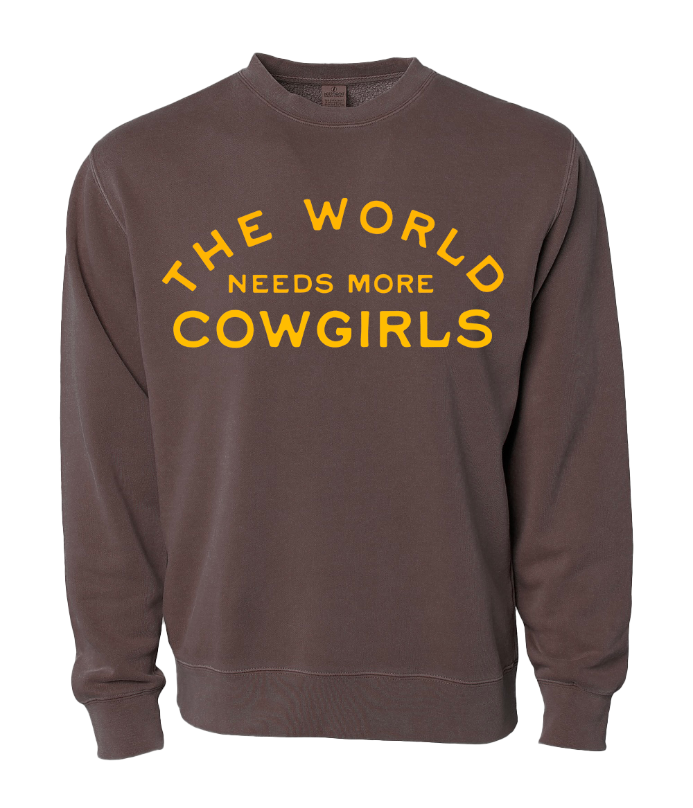 Cowgirls Crewneck - Adult & Kids T-Shirts, Sweatshirts & Hoodies apparel design preview 1