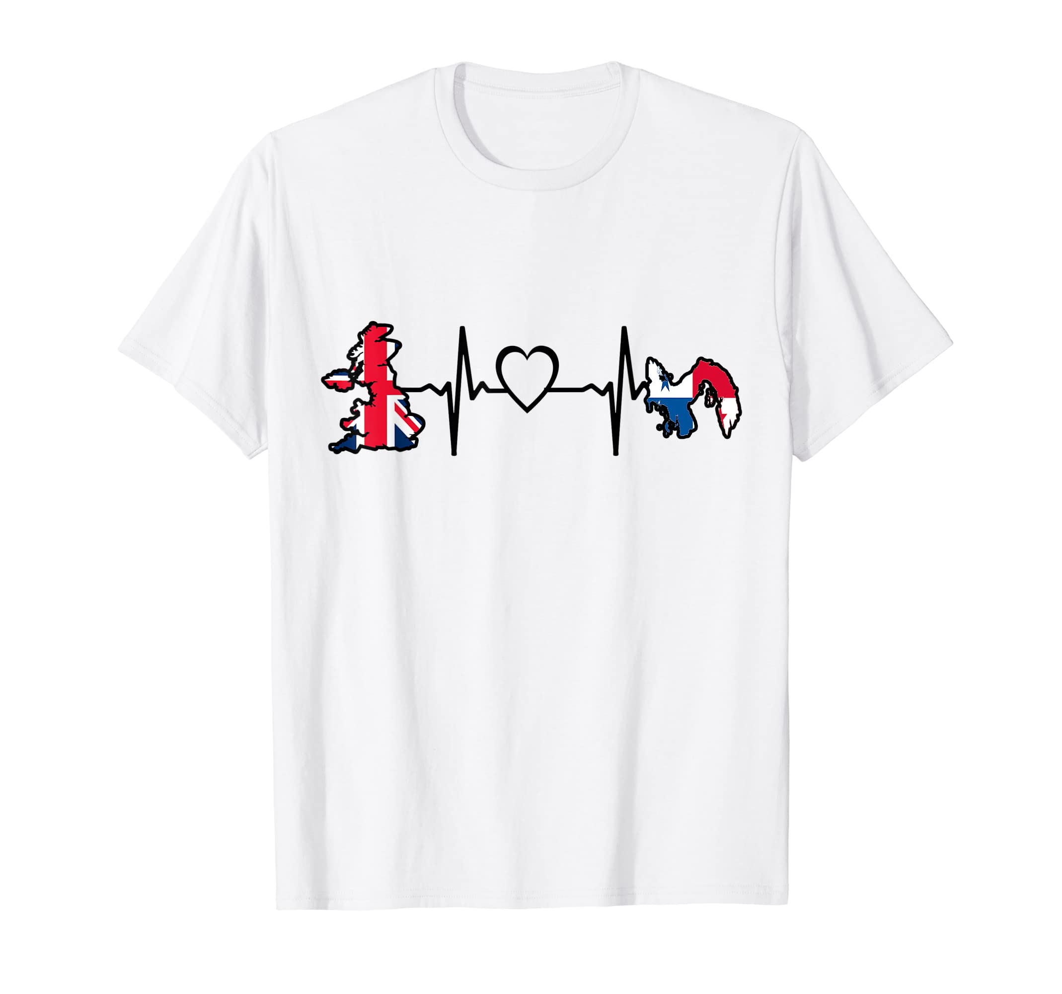 Panama British Flag Panamanian British Uk T-Shirt - Unique Graphic Unisex - T-Shirt, Sweatshirt, Hoodie