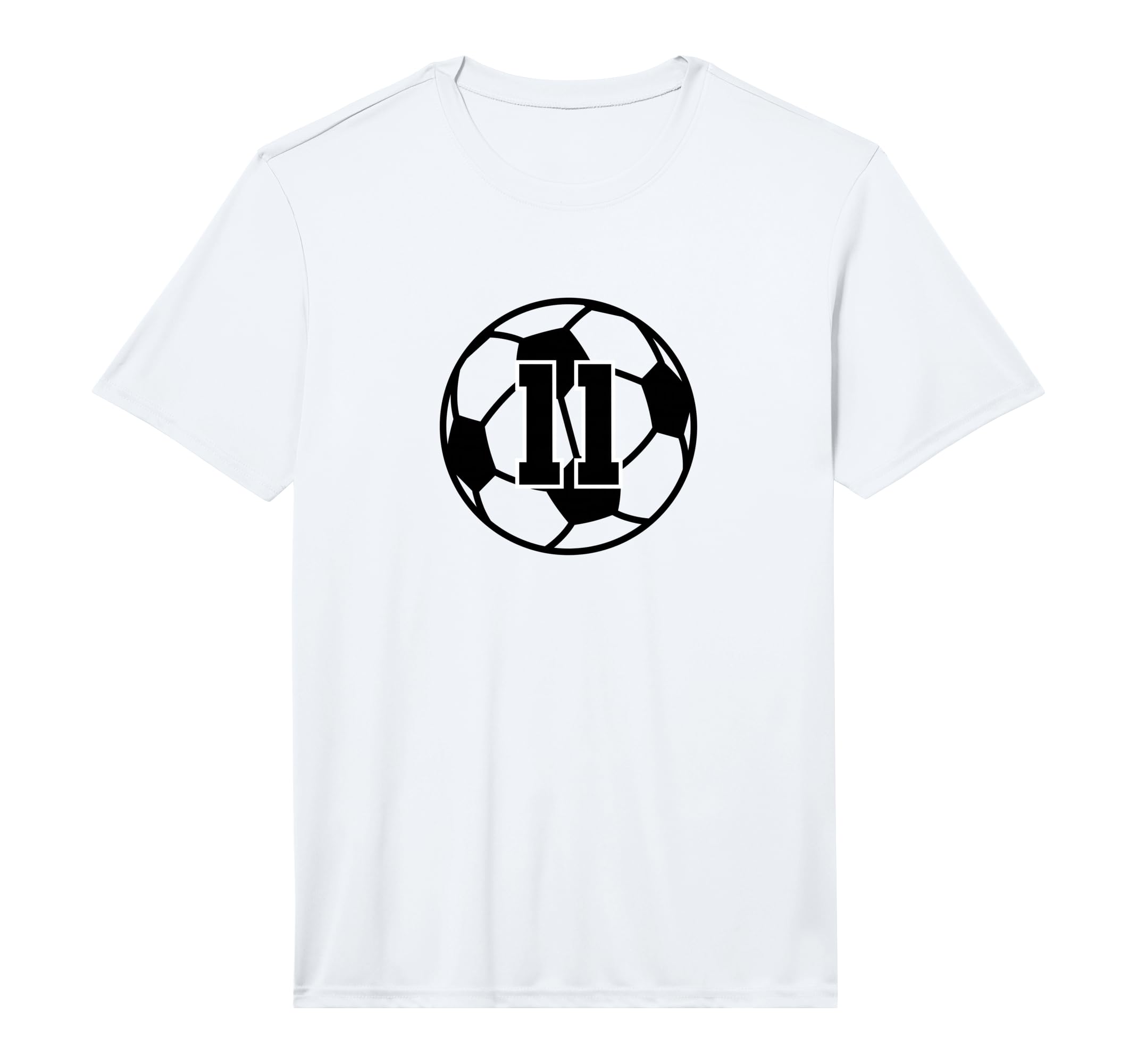Soccer Number 11 Performance T-Shirt - Custom Art Print Men Women - T-Shirt, Sweatshirt, Hoodie