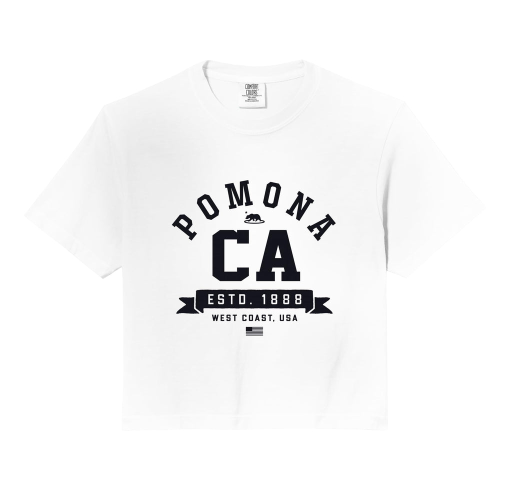 Pomona College Sports Font Ca Usa Sweatshirt - Trendy Graphic for Adults - T-Shirt, Sweatshirt, Hoodie