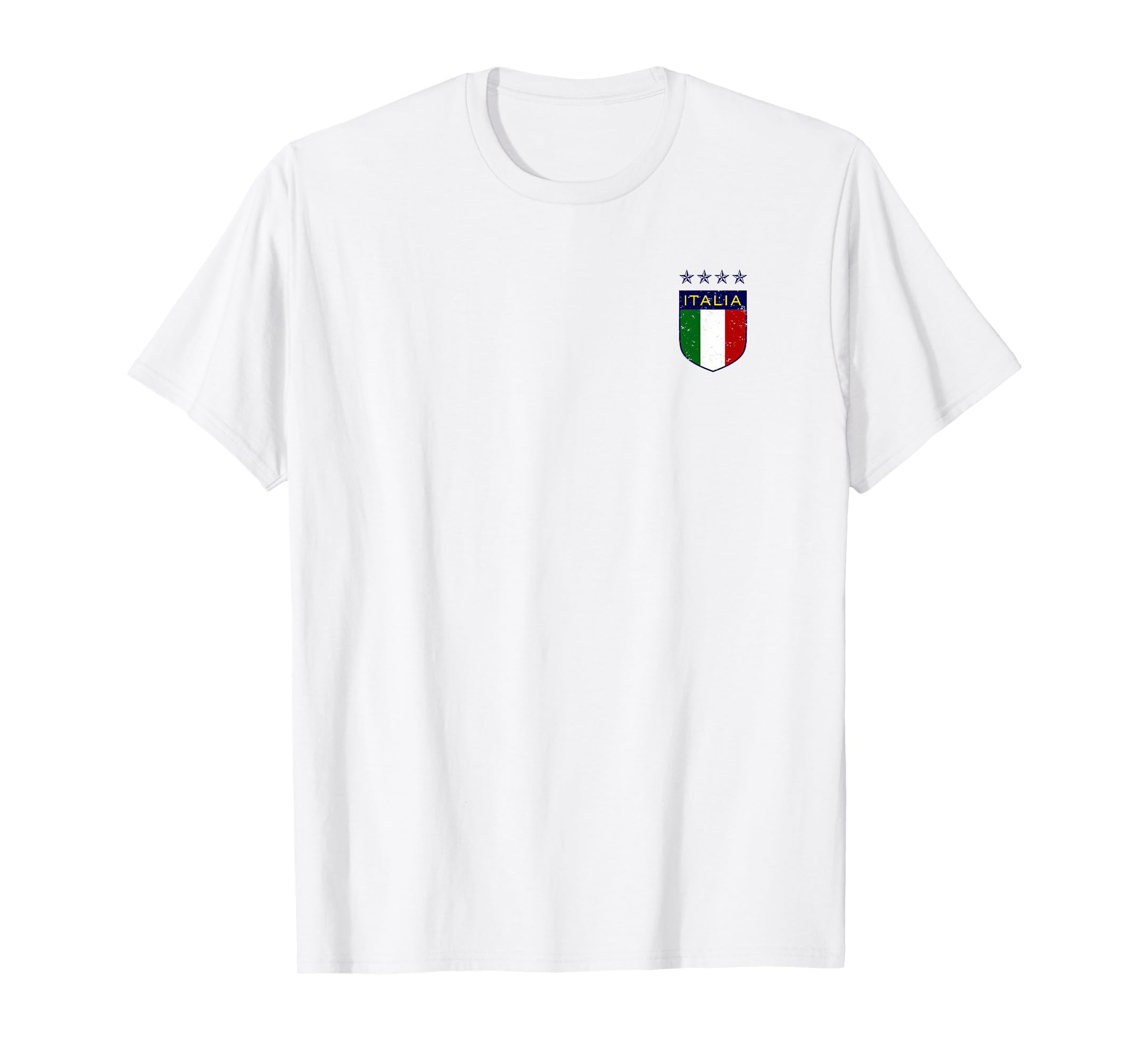 Italia Soccer Double Sided T-Shirt - Unique Graphic Unisex - T-Shirt, Sweatshirt, Hoodie