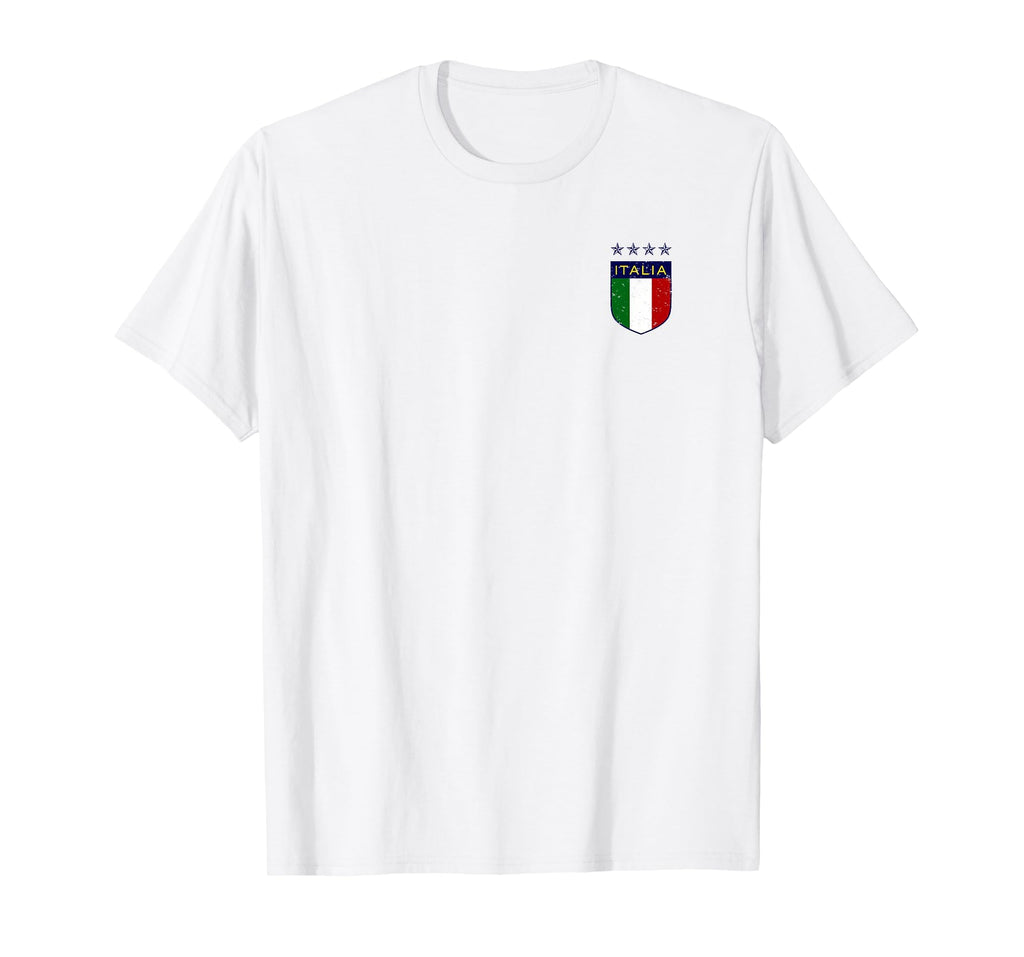 Italia Soccer Double Sided T-Shirt - Minimalist Print Unisex - T-Shirt, Sweatshirt, Hoodie