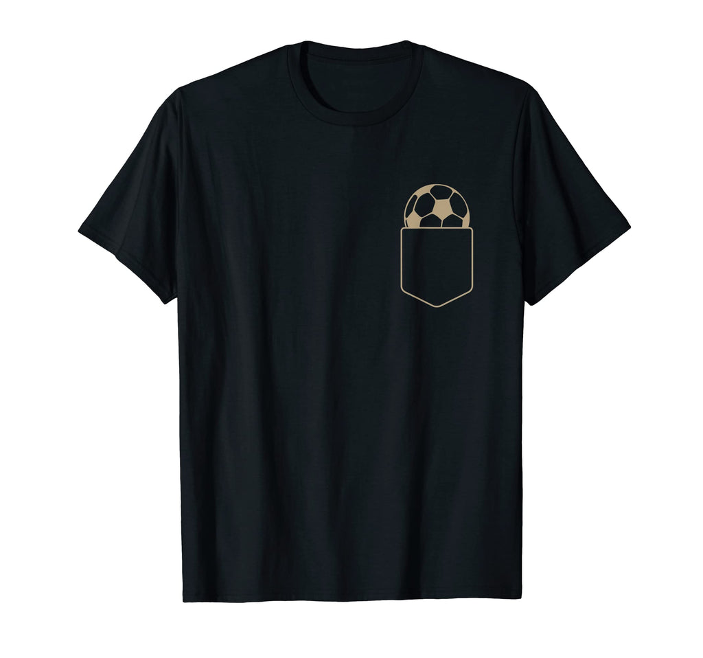 Soccer Ball Pocket Soccer Lover Football T-Shirt - Graphic Print Unisex - T-Shirt, Sweatshirt, Hoodie