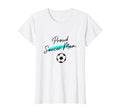 Womens Proud Soccer Mom Script T-Shirt - Unique Graphic Unisex - T-Shirt, Sweatshirt, Hoodie