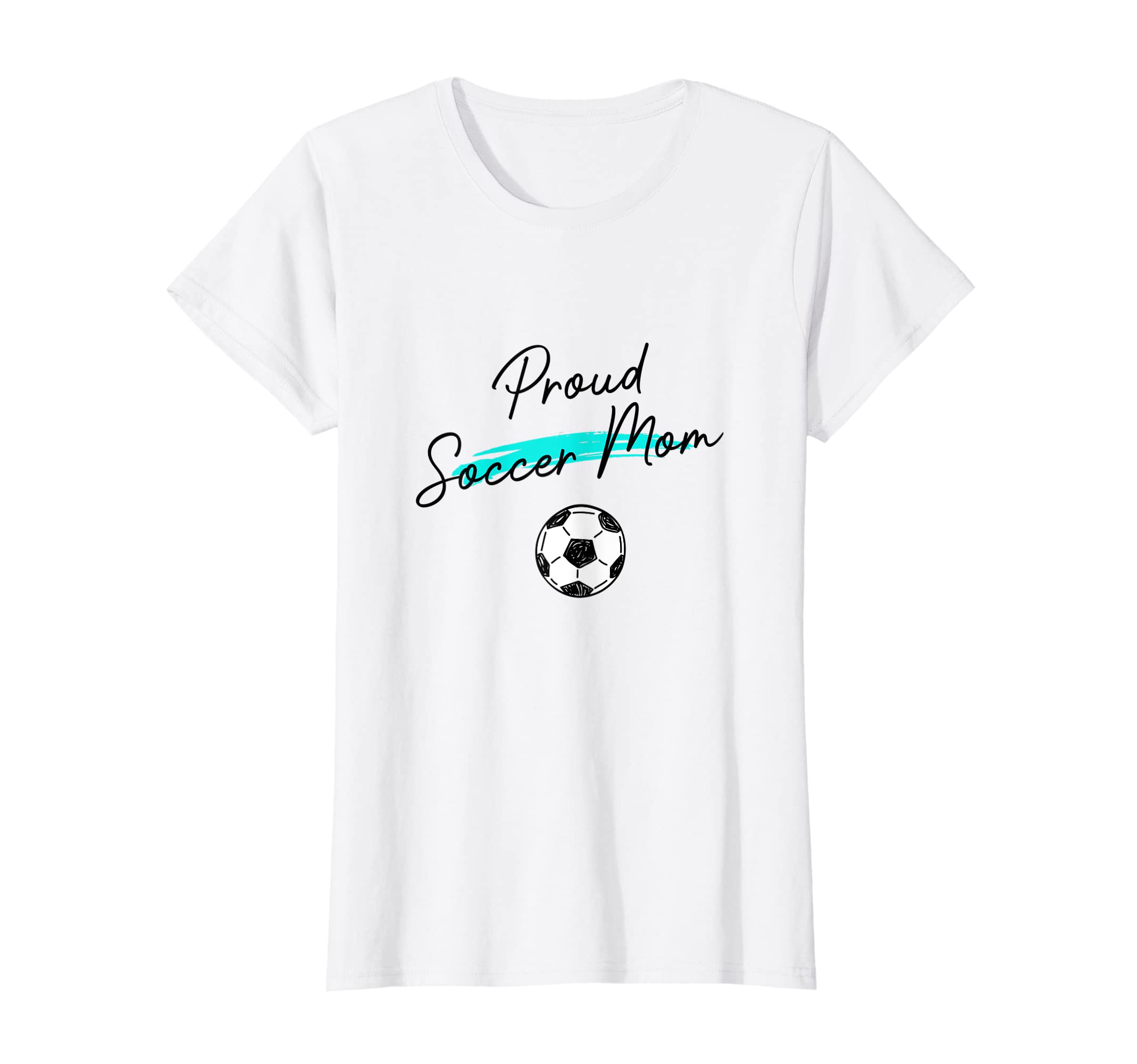 Womens Proud Soccer Mom Script T-Shirt - Unique Graphic Unisex - T-Shirt, Sweatshirt, Hoodie
