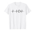 Heartbeat Soccer T-Shirt - Casual Everyday Wear for Adults - T-Shirt, Sweatshirt, Hoodie