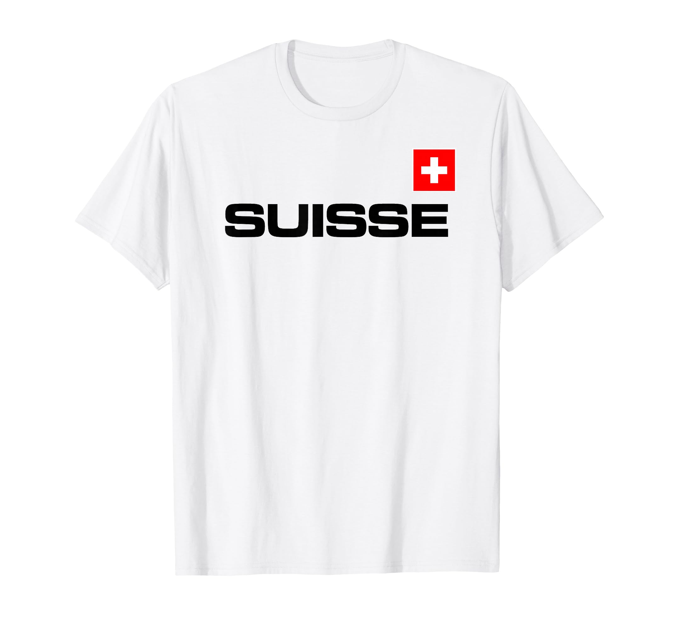 Switzerland Flag Suisse Athletic T-Shirt - Streetwear Style for Adults - T-Shirt, Sweatshirt, Hoodie