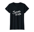 Womens Soccer Wife Script Game Day T-Shirt - Aesthetic Graphic for Adults - T-Shirt, Sweatshirt, Hoodie
