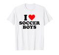 I Love Soccer T-Shirt - Graphic Print Unisex - T-Shirt, Sweatshirt, Hoodie