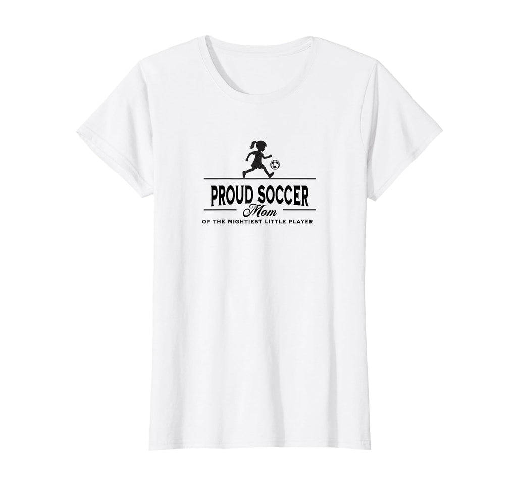 Proud Soccer Mom Daughter Silhouette T-Shirt - Novelty Apparel Men Women - T-Shirt, Sweatshirt, Hoodie