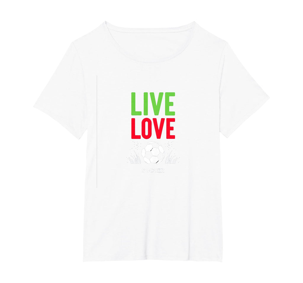 Live Love Soccer Inspiring Sports Fan T-Shirt - Aesthetic Graphic Unisex - T-Shirt, Sweatshirt, Hoodie