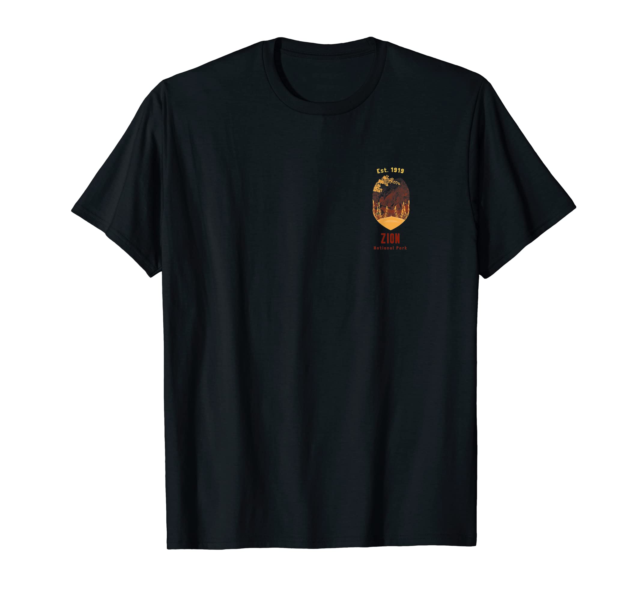 Zion National Park Utah 1919 Narrows T-Shirt - Novelty Apparel for Adults - T-Shirt, Sweatshirt, Hoodie