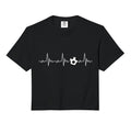 Soccer Ball Heartbeat Comfort Colors Hoodie - Custom Art Print for Adults - T-Shirt, Sweatshirt, Hoodie