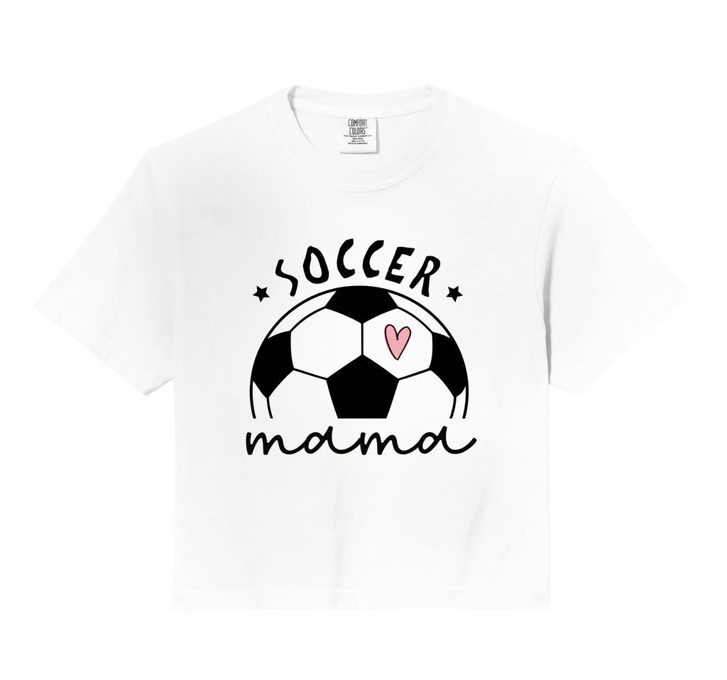 Soccer Mama Heart Ball Game Day T-Shirt - Graphic Print Men Women - T-Shirt, Sweatshirt, Hoodie