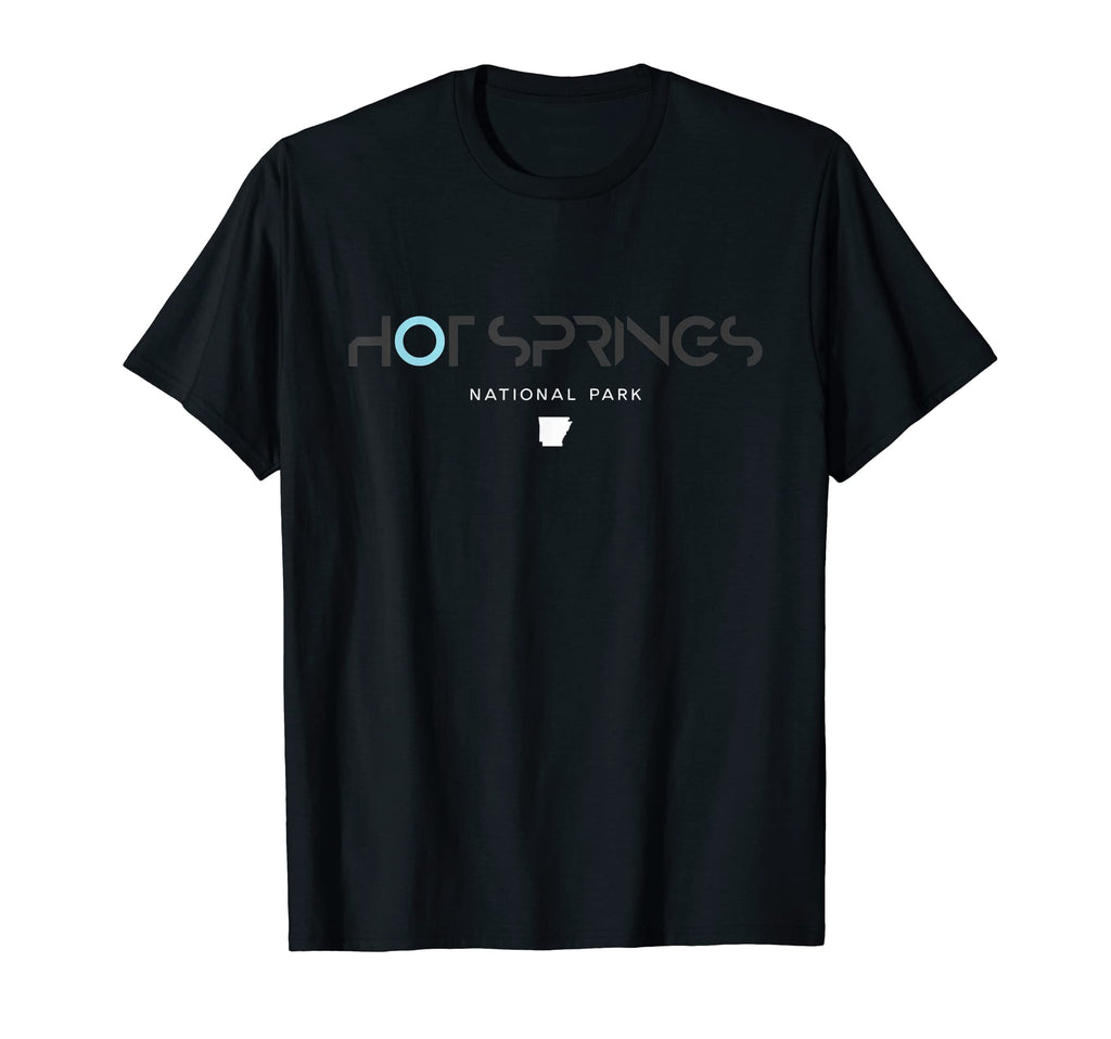 Hot Springs National Park Arkansas T-Shirt - Fun Novelty Design for Adults - T-Shirt, Sweatshirt, Hoodie