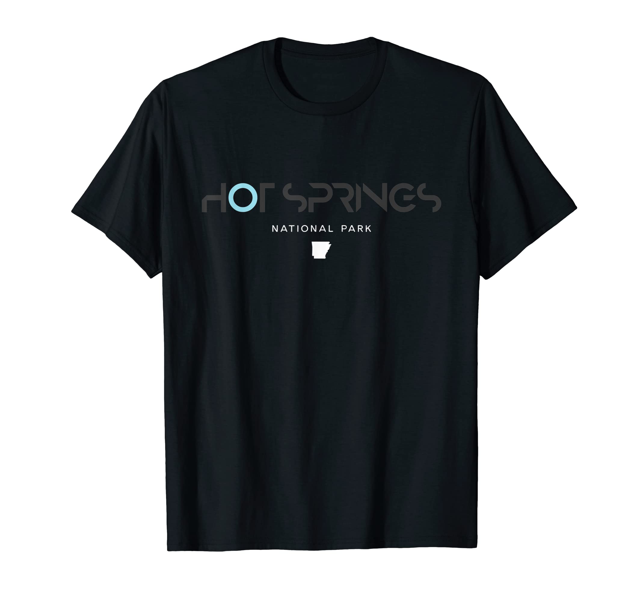 Hot Springs National Park Arkansas T-Shirt - Fun Novelty Design for Adults - T-Shirt, Sweatshirt, Hoodie