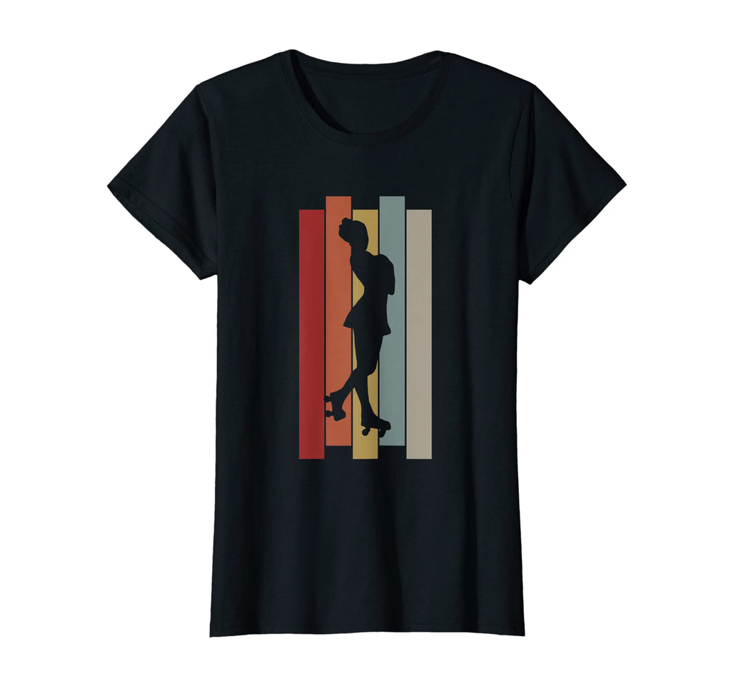 Womens 80S Roller Skates L Roller T-Shirt - Trendy Graphic for Adults - T-Shirt, Sweatshirt, Hoodie