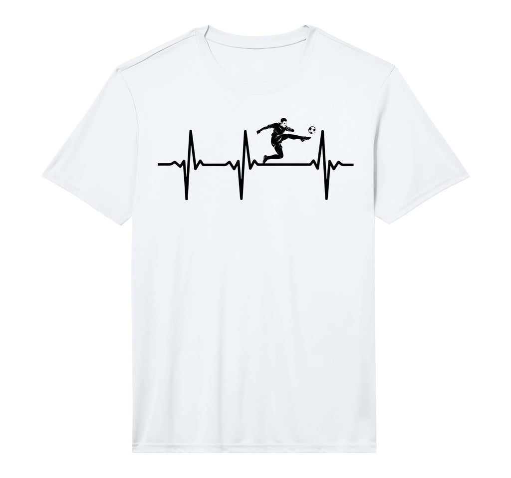 Soccer Heartbeat Soccer Player Soccer T-Shirt - Trendy Graphic Men Women - T-Shirt, Sweatshirt, Hoodie