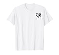 Soccer Heart Soccer Ball Heart Soccer T-Shirt - Minimalist Print Unisex - T-Shirt, Sweatshirt, Hoodie