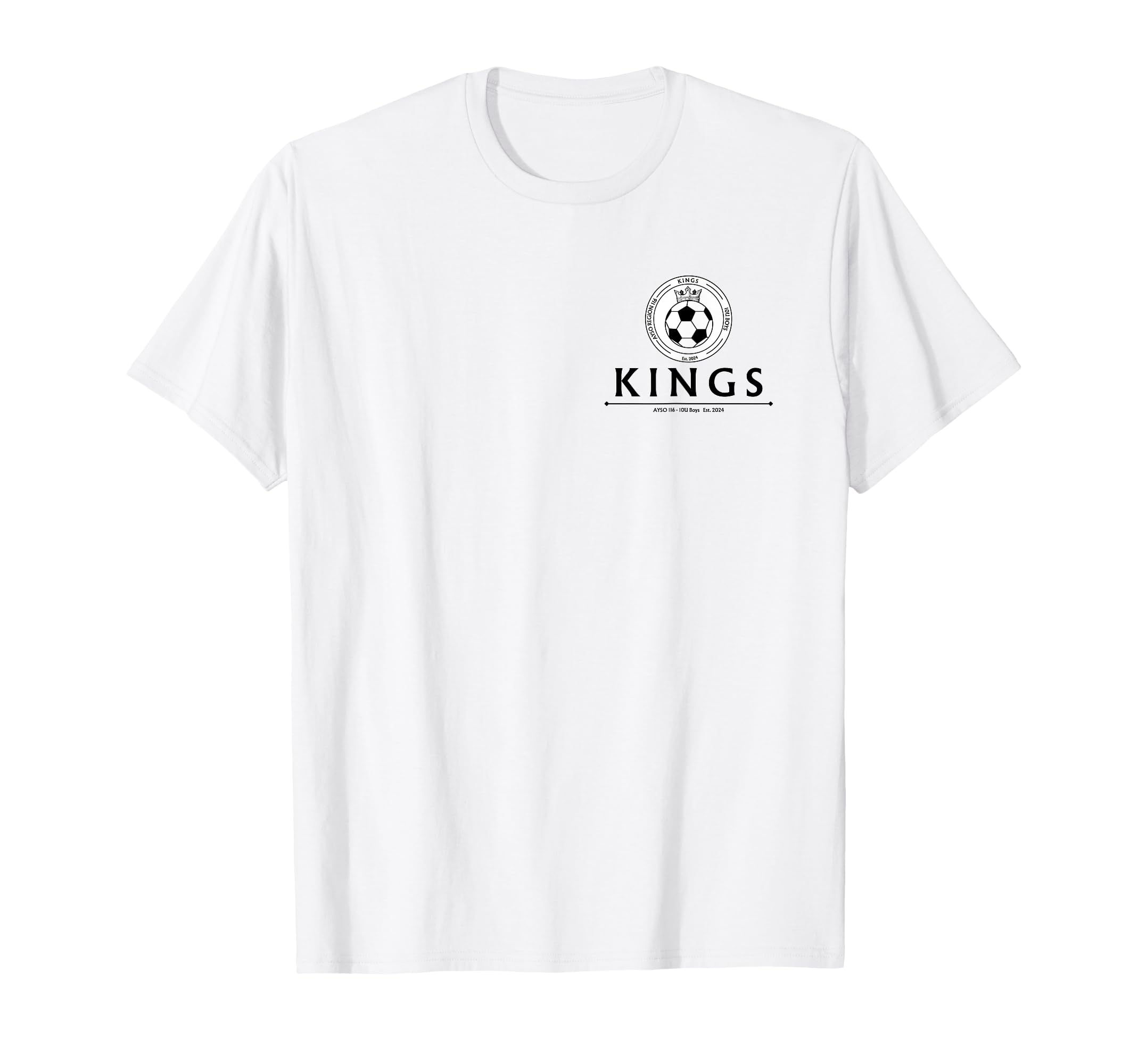 Kings Fan Gear T-Shirt - Minimalist Print for Adults - T-Shirt, Sweatshirt, Hoodie