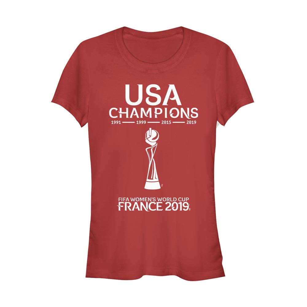 Fifa Wwc France 2019 Us Champs Juniors T-Shirt - Trendy Graphic Unisex - T-Shirt, Sweatshirt, Hoodie