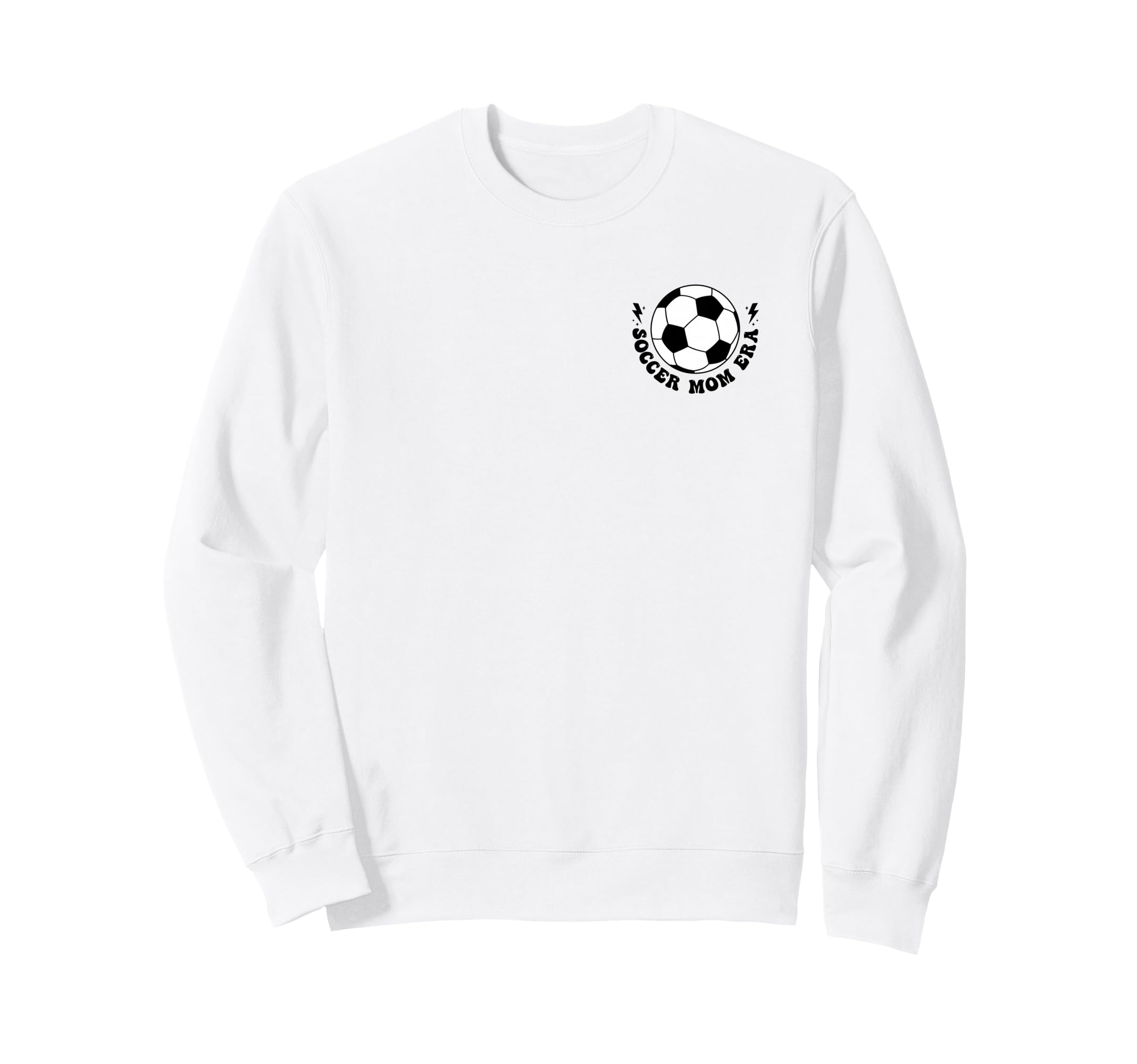 Groovy My Soccer Mom Era Tees Gift Sweatshirt - Fun Novelty Design Unisex - T-Shirt, Sweatshirt, Hoodie