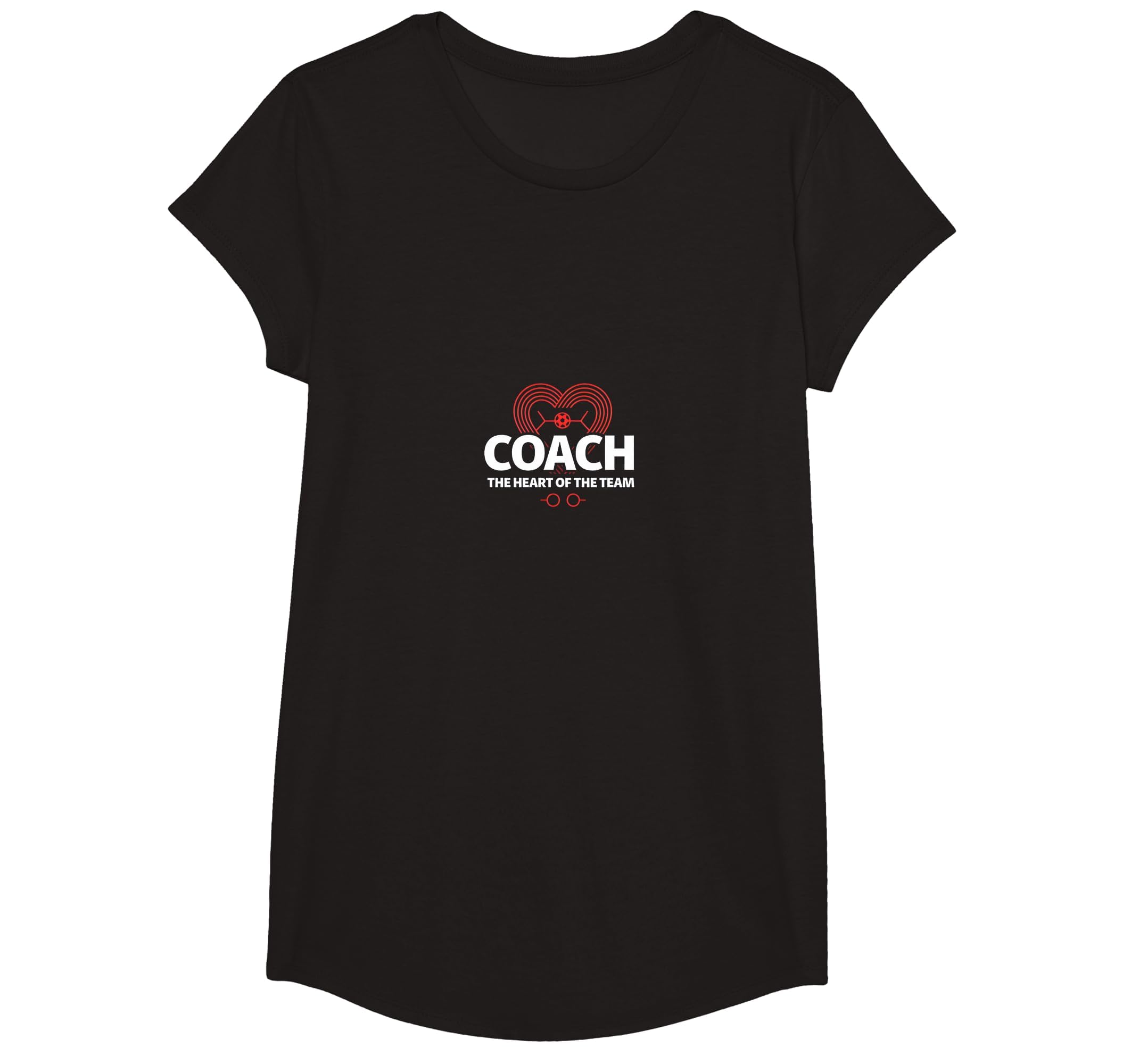 Soccer Coach Heart Team Inspiring T-Shirt - Streetwear Style for Adults - T-Shirt, Sweatshirt, Hoodie